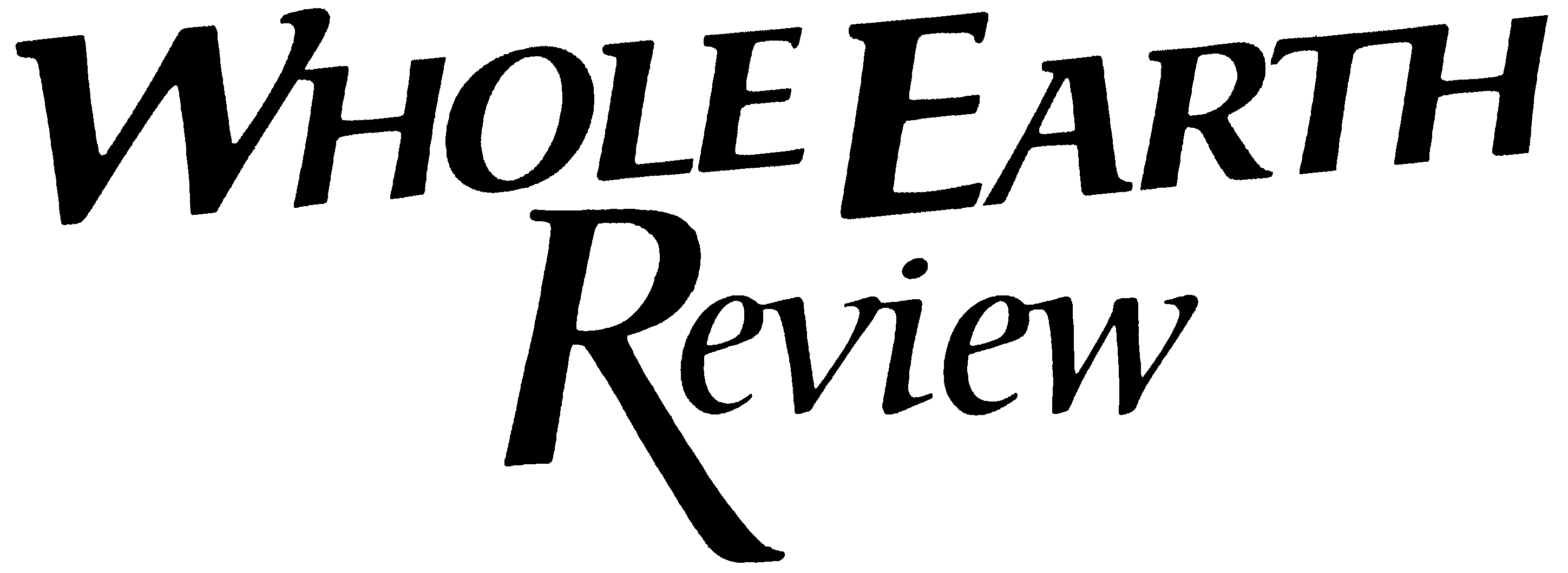 Whole Earth Review logo